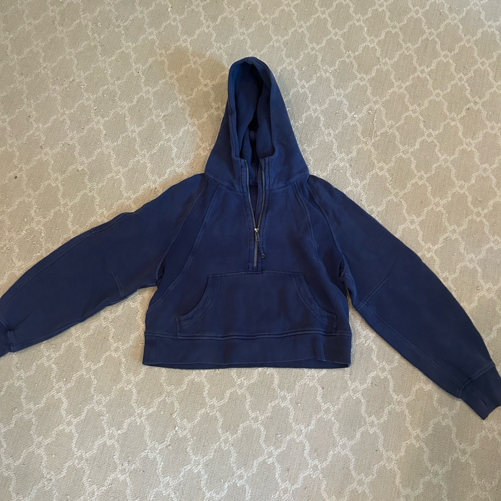 lululemon athletica Navy Scuba Hoodie